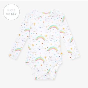 3 posh peanut bodysuits for baby 18-24 months.